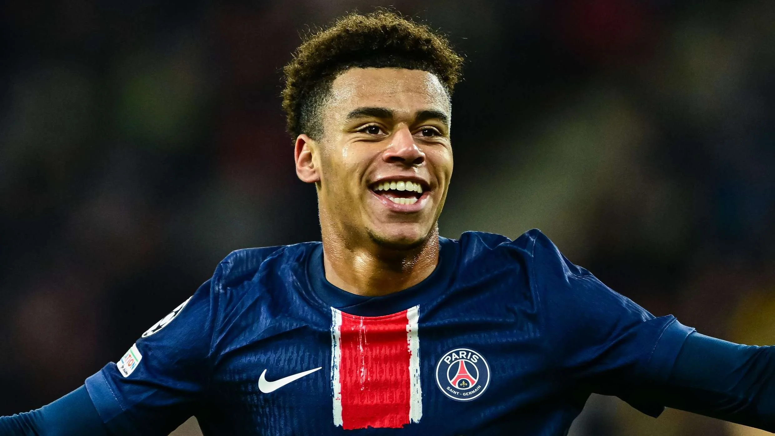 img of Désiré Doué nombrado "Mejor Jugador Joven" de la UEFA Champions League 2024/25